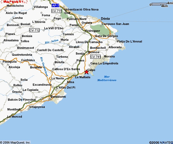 calpe area